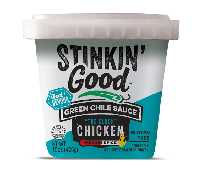 Chicken Green Chile Medium 6-Pack by Stinkin’ Good Front