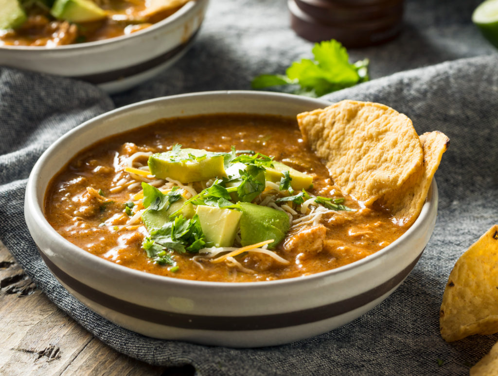 Stinkin' Good Leftover Green Chile Chicken Soup